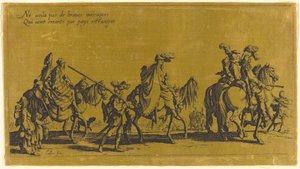 Yürüyen Bohemyalılar: Öncü by Jacques Callot