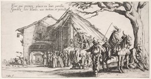 Bohemyalılar: Durma Yeri: Falcı by Jacques Callot