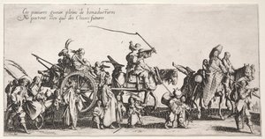 Bohemyalılar, c. 1621-1625. by Jacques Callot