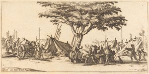 Kamp, c. 1633. by Jacques Callot