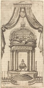 Katafalk by Jacques Callot