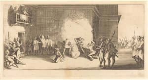 Dikenli Taç, c. 1618. by Jacques Callot