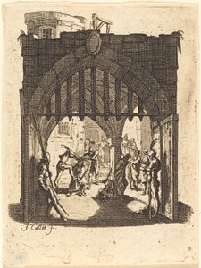 Dikenli Taç, c. 16241625. by Jacques Callot