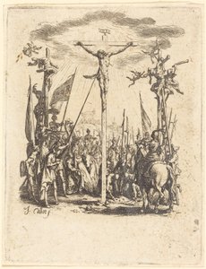Çarmıha Gerilme, c. 16241625. by Jacques Callot