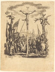 Çarmıha Gerilme, c. 16241625. by Jacques Callot