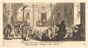 Ecce Homo, c. 1618. by Jacques Callot