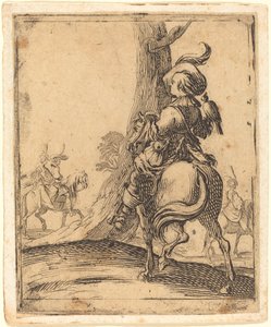 Falconer by Jacques Callot