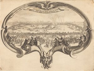Fan by Jacques Callot