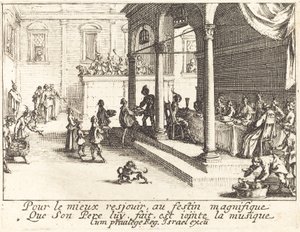 Ziyafet by Jacques Callot