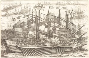 İlk Deniz Savaşı by Jacques Callot