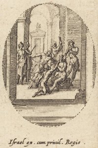 Kırbaçlanma, c. 1631. by Jacques Callot