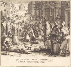 Tahıl Terazileri by Jacques Callot