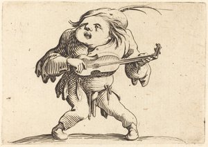 gitarist by Jacques Callot