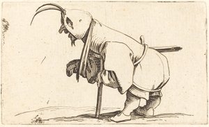 kapşonlu sakat by Jacques Callot