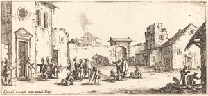 Hastane by Jacques Callot