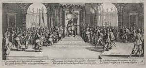 Savaşın Büyük Sefaletleri: Tazminatın Dağılımı by Jacques Callot