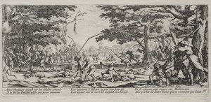 Savaşın Büyük Sefaletleri: Köylülerin İntikamı by Jacques Callot