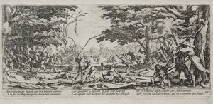 Savaşın Büyük Sefaletleri: Köylülerin İntikamı, 1633. by Jacques Callot