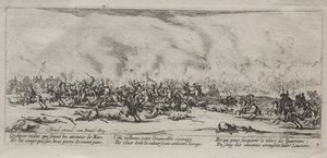 Savaşın Büyük Sefaletleri: Savaş, 1633. by Jacques Callot