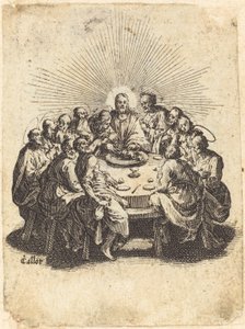 Son Akşam Yemeği, 1618. by Jacques Callot