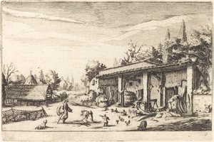 Küçük Çiftlik by Jacques Callot