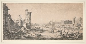 Louvre Müzesi by Jacques Callot