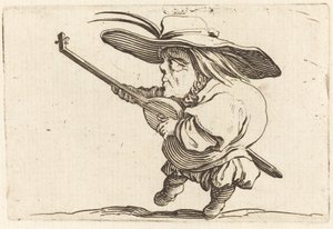 Ud Oyuncusu by Jacques Callot
