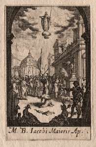 Havarilerin Şehitliği: Büyük Aziz James by Jacques Callot