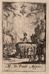 Havarilerin Şehitliği: St. Paul by Jacques Callot