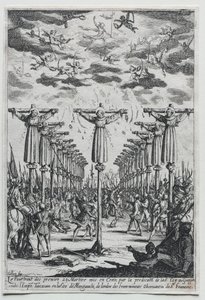 Japonya Şehitleri by Jacques Callot