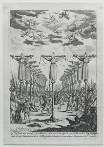 Japonya Şehitleri. by Jacques Callot