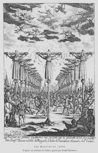 Japonya Şehitleri by Jacques Callot