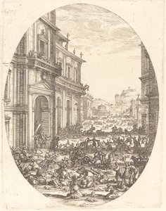 Masumların Katliamı by Jacques Callot