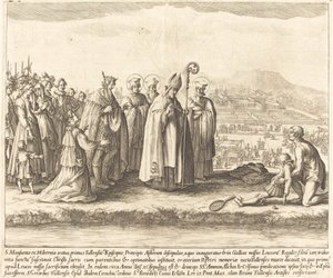 Aziz Mansuy Mucizesi. by Jacques Callot