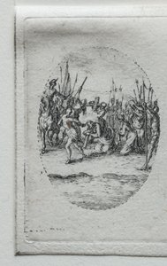 Tutkunun Sırları: Haçın Taşınması. by Jacques Callot