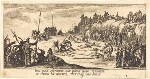 Çarmıha Çivileme by Jacques Callot