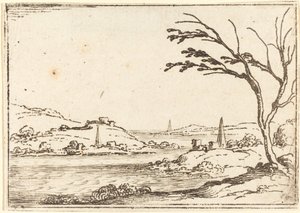 Nil Taşkınları. by Jacques Callot