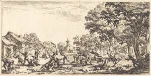 Köylülerin İntikamı by Jacques Callot