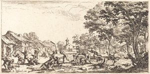 Köylülerin İntikamı by Jacques Callot