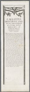 La Rochelle Kuşatması: Levha 8, 1628-1630. by Jacques Callot