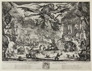 Aziz Anthony'nin Günaha by Jacques Callot