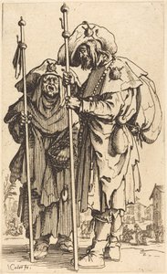İki Hacı by Jacques Callot