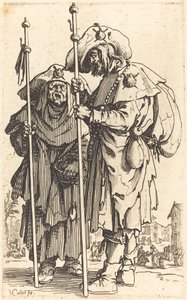 İki Hacı by Jacques Callot