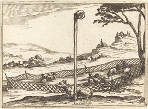uyanık göz by Jacques Callot
