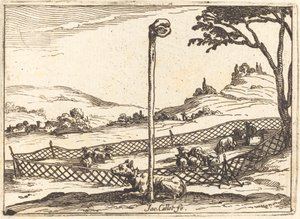 Uyanık Göz, 1628. by Jacques Callot