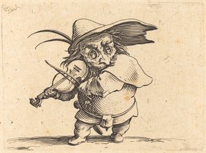 kemancı by Jacques Callot