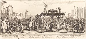 Tekerlek, c. 1633. by Jacques Callot