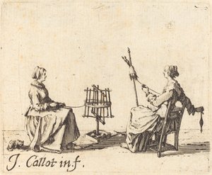 Sarıcı ve Döndürücü, c. 1623. by Jacques Callot