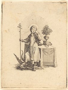 Genç İsa by Jacques Callot
