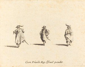 Üç Beyler by Jacques Callot